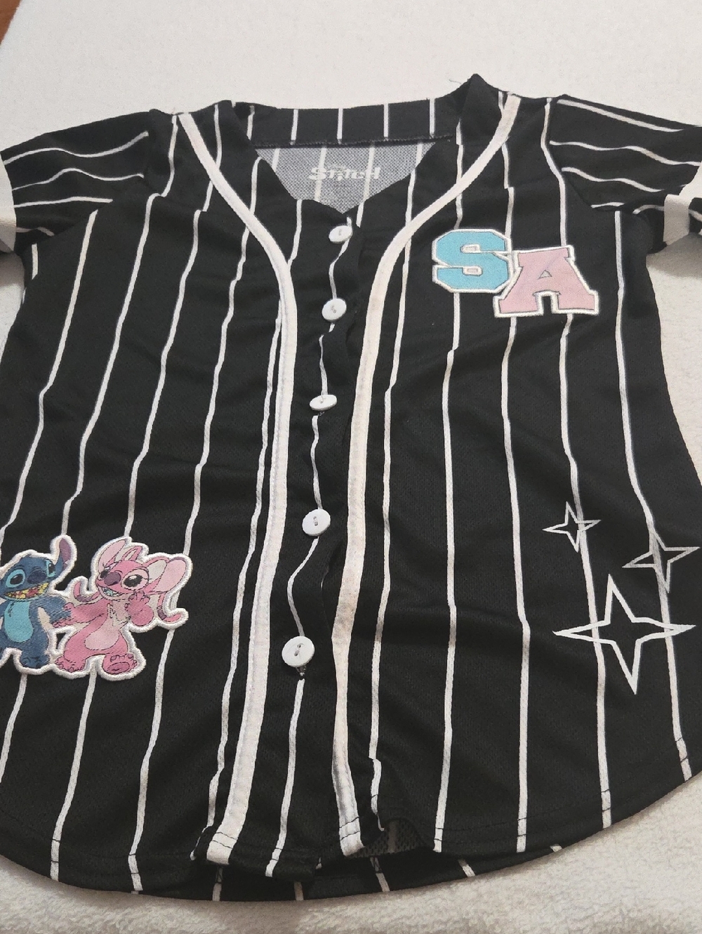 DISNEY STITCH AND ANGEL JERSEY